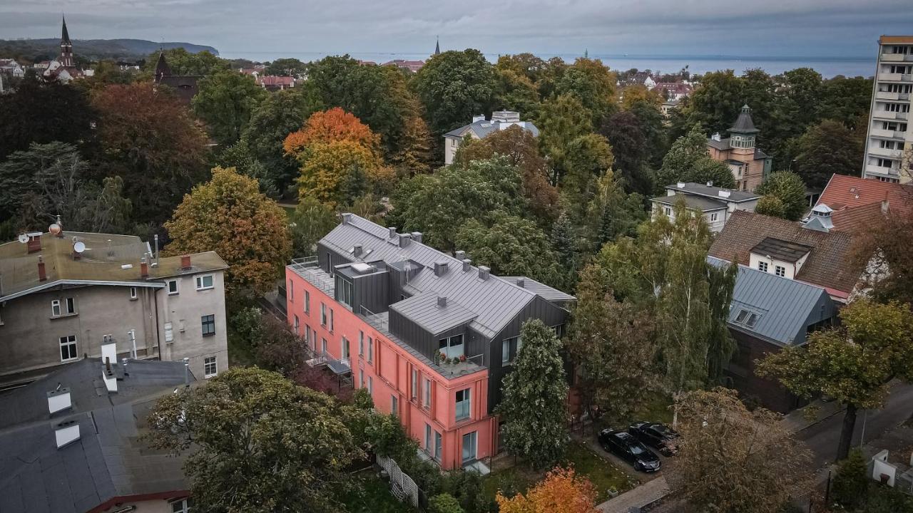 Chummy House Sopot Aparthotel ภายนอก รูปภาพ